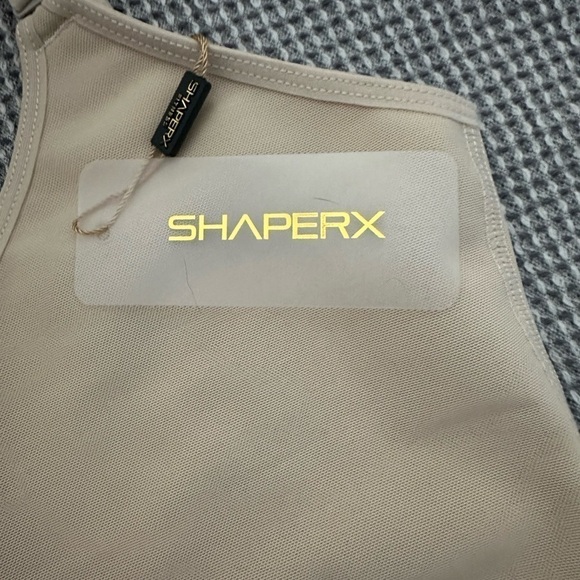 SHAPERX Shapewear for Women Tummy Control Body Shaper Bust Bodysuit 2XL NWT - Picture 4 of 9